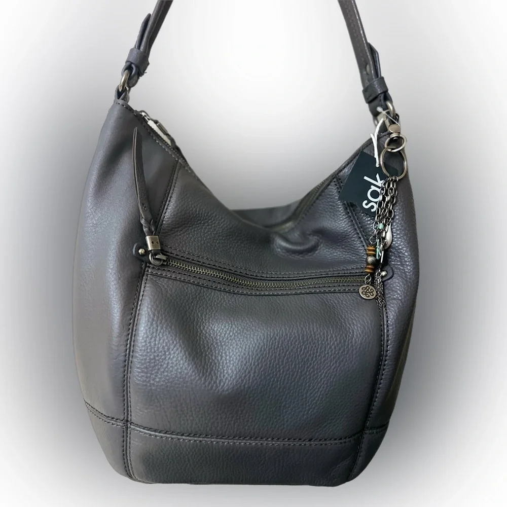 The Sak Sequoia Leather Hobo Bag